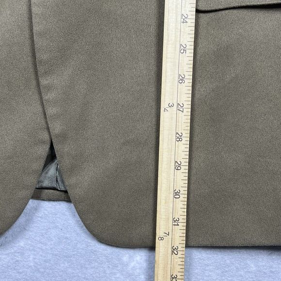 Andrew Fezza Blazer Mens Size 44R Brown Sport Coat Two Button Blazer Jacket - Picture 11 of 13